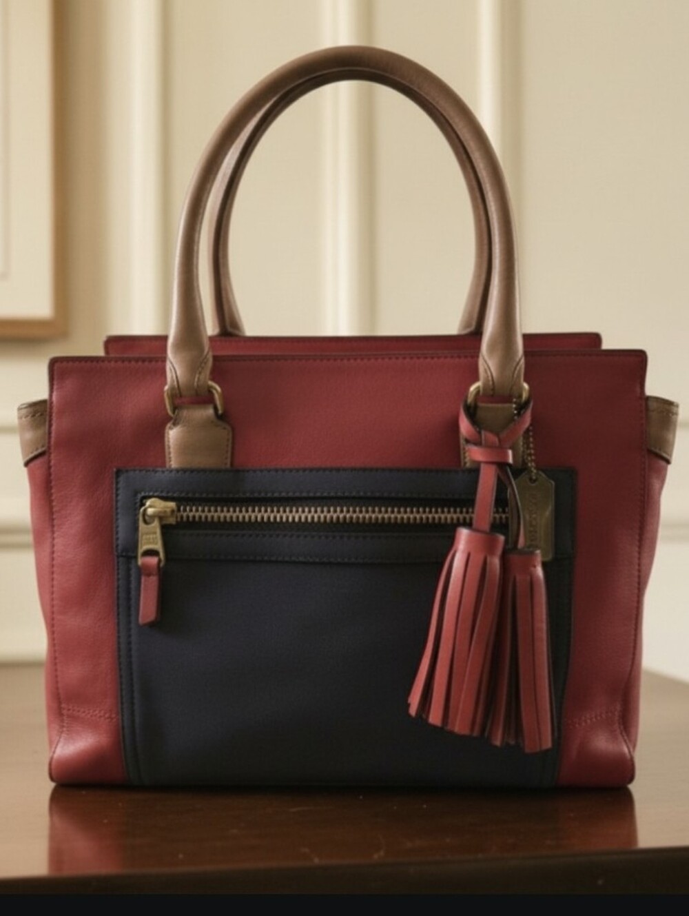 Coach Leather Satchel